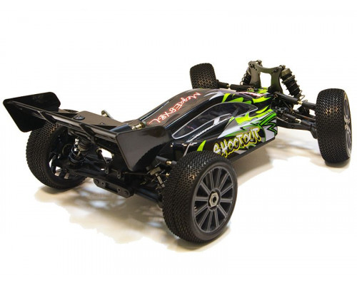 Радиоуправляемая модель Багги 1:8 Himoto Shootout MegaE8XBL Brushless (зеленый)