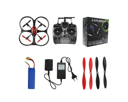 Квадрокоптер большой WL Toys V393 Cyclone бесколлекторный