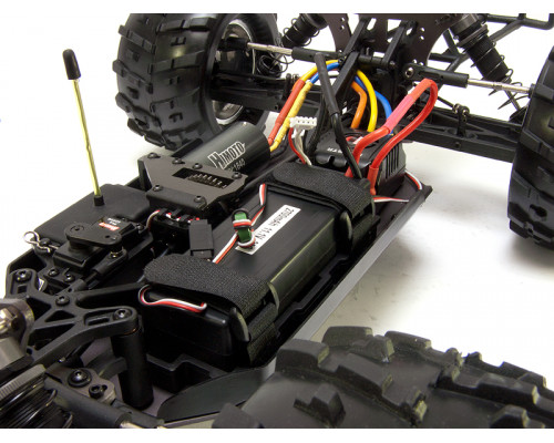Радиоуправляемая модель Монстр 1:8 Himoto Raider MegaE8MTL Brushless (зеленый)