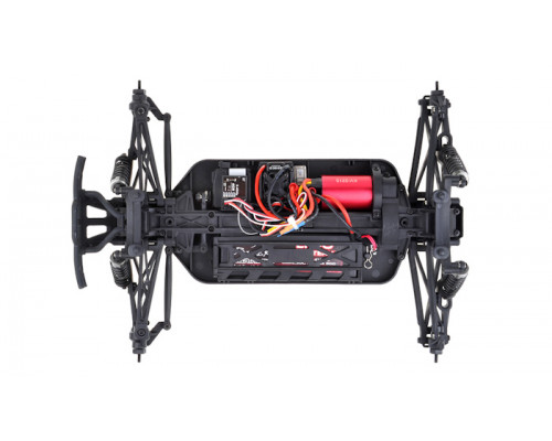 Радиоуправляемая модель Трагги 1:10 Himoto Katana E10XTL Brushless (красный)