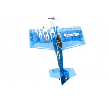 Самолёт радиоуправляемый Precision Aerobatics Addiction 1000мм KIT (синий)