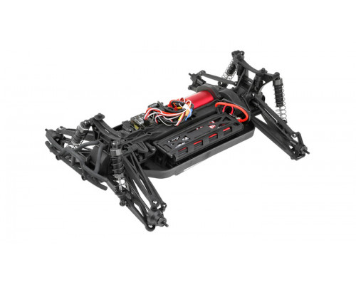 Радиоуправляемая модель Трагги 1:10 Himoto Katana E10XTL Brushless (красный)
