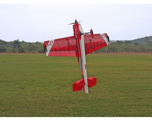 Самолёт радиоуправляемый Precision Aerobatics XR-61 1550мм KIT (красный)