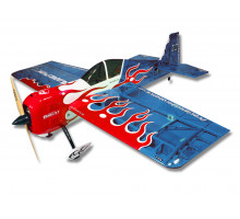 Самолёт радиоуправляемый Precision Aerobatics Addiction X 1270мм KIT (синий)