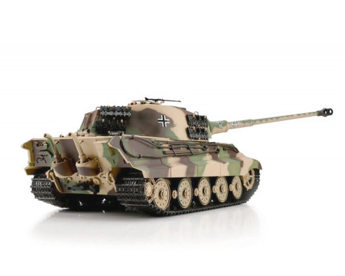 Танк на радиоуправлении 1:16 Heng Long King Tiger Henschel с пневмопушкой и и/к боем