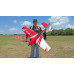 Самолёт радиоуправляемый Precision Aerobatics XR-52 1321мм KIT (красный)