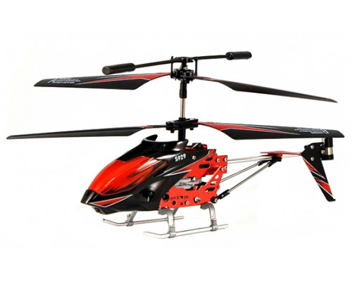 Вертолёт на радиоуправлении 3-к WL Toys S929 с автопилотом (красный)