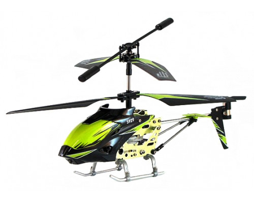 Вертолёт на радиоуправлении 3-к WL Toys S929 с автопилотом (зеленый)