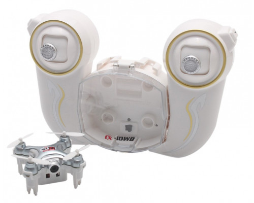Квадрокоптер нано р/у Cheerson CX-10WD-TX с камерой Wi-Fi (розовый)