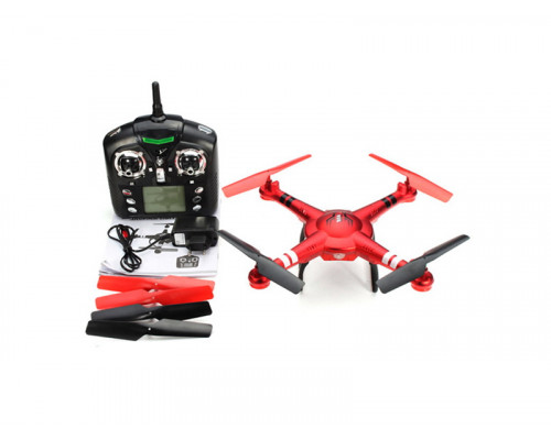 Квадрокоптер WL Toys Q222G Spaceship с барометром и FPV системой (черный)