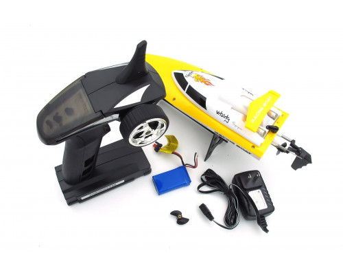 Катер на радиоуправлении Fei Lun FT007 Racing Boat (желтый)