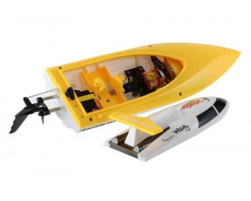 Катер на радиоуправлении Fei Lun FT007 Racing Boat (желтый)