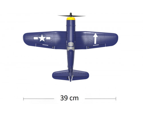 Самолёт радиоуправляемый VolantexRC F4U Corsair 761-8 400мм 4к RTF