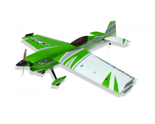 Самолёт радиоуправляемый Precision Aerobatics XR-52 1321мм KIT (зеленый)