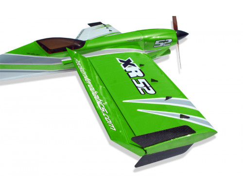 Самолёт радиоуправляемый Precision Aerobatics XR-52 1321мм KIT (зеленый)