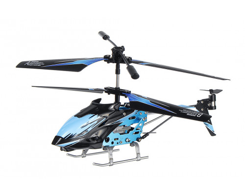 Вертолёт на радиоуправлении 3-к WL Toys S929 с автопилотом (синий)
