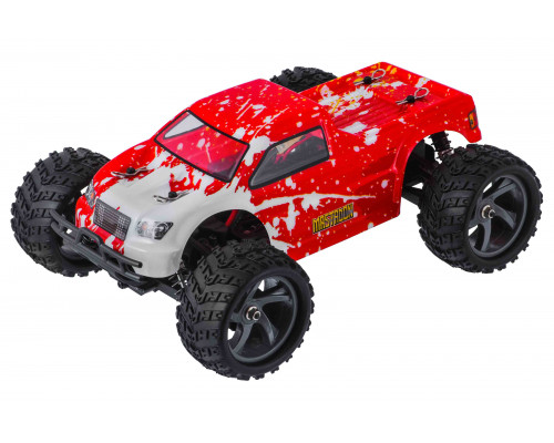 Радиоуправляемая модель Монстр 1:18 Himoto Mastadon E18MT Brushed (красный)