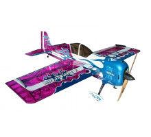 Самолёт радиоуправляемый Precision Aerobatics Addiction XL 1500мм KIT (фиолетовый)