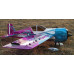 Самолёт радиоуправляемый Precision Aerobatics Addiction XL 1500мм KIT (фиолетовый)