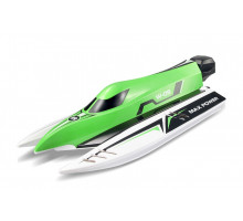 Катер на радиоуправлении WL Toys WL915 F1 High Speed Boat бесколлекторный (зеленый)