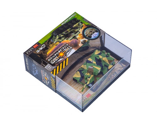 Танк микро р/у 1:72 Tiger со звуком (хаки зеленый)
