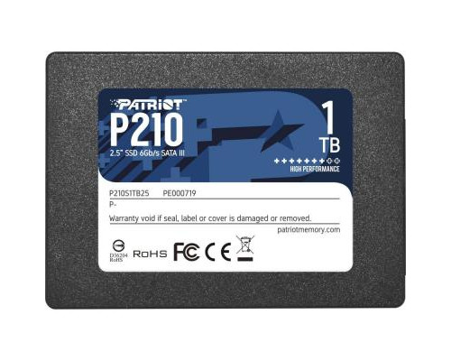 Накопитель SSD 2.5" 1TB Patriot (P210S1TB25)