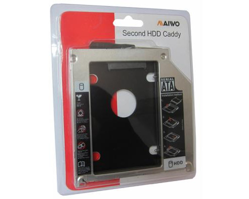 Фрейм-переходник Maiwo 2,5" HDD/SSD SATA3 Macbook (Pro/Air) 13" 15" 17" (NSTOR-Macbook)