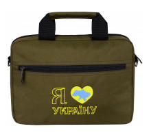 Сумка для ноутбука Porto 12'' PN12 LoveUkraine Green (PN12GR_LoveUkr)