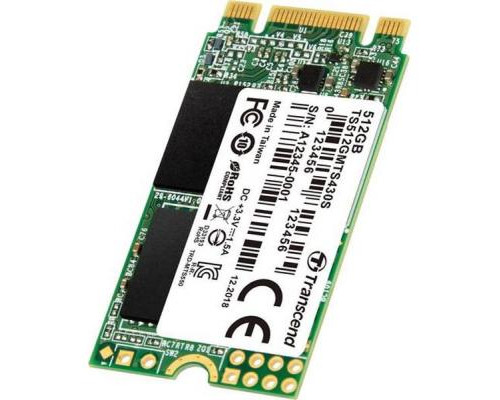 Накопитель SSD M.2 2242 512GB Transcend (TS512GMTS430S)