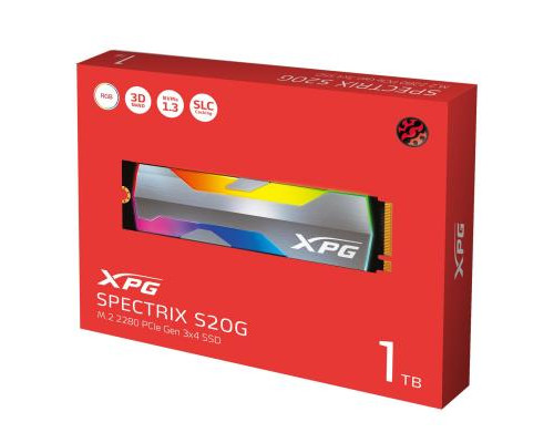 Накопитель SSD M.2 2280 1TB ADATA (ASPECTRIXS20G-1T-C)
