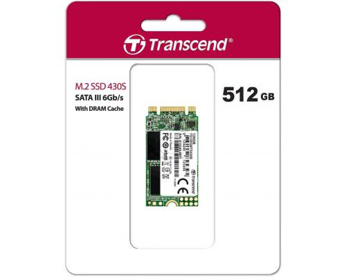 Накопитель SSD M.2 2242 512GB Transcend (TS512GMTS430S)