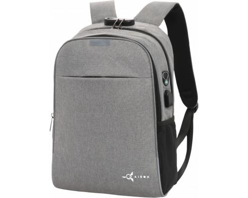 Рюкзак для ноутбука AirOn 14" Lock 18L Grey (4822356710651)