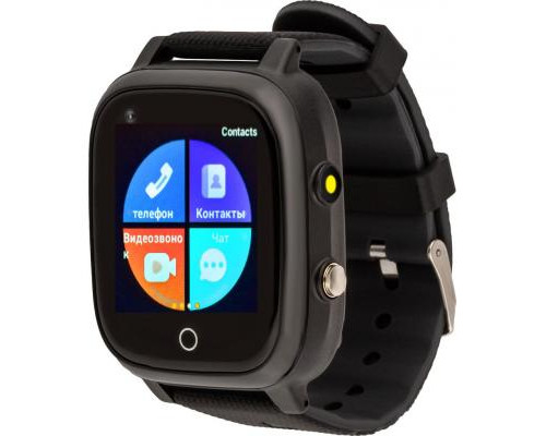Смарт-часы AmiGo GO005 4G WIFI Kids waterproof Thermometer Black (747016)