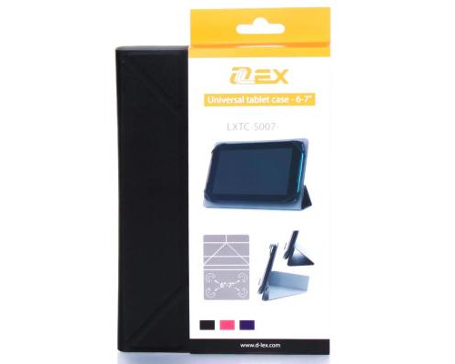 Чехол для планшета D-LEX 7 20.5*13.5*1.0 LXTC-5007-DB (4306)