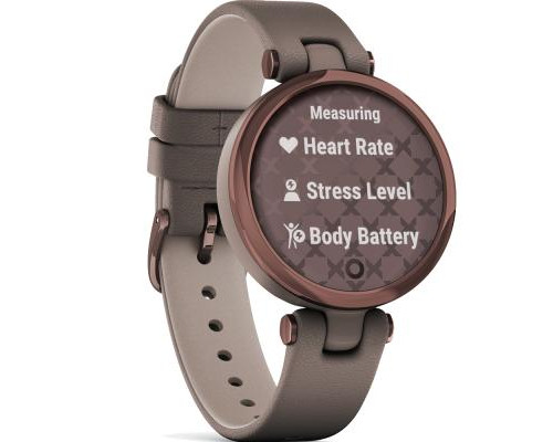 Смарт-часы Garmin Lily, DarkBronze, Paloma, Leather (010-02384-B0)