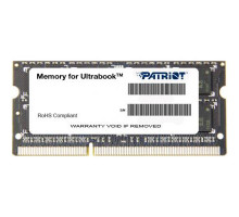 Модуль памяти для ноутбука SoDIMM DDR3L 8GB 1600 MHz Patriot (PSD38G1600L2S)