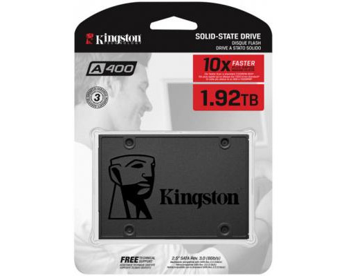 Накопитель SSD 2.5" 1.92TB Kingston (SA400S37/1920G)