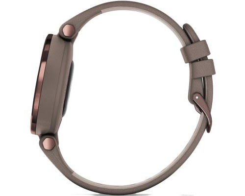 Смарт-часы Garmin Lily, DarkBronze, Paloma, Leather (010-02384-B0)
