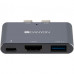 Порт-репликатор CANYON Docking Station with 3 port, Thunderbolt 3, Input 100-240V, (CNS-TDS01DG)