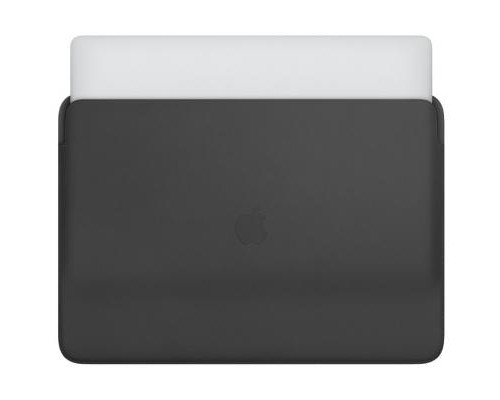 Чехол для ноутбука Apple 16" MacBook Pro, Leather Sleeve, Black (MWVA2ZM/A)