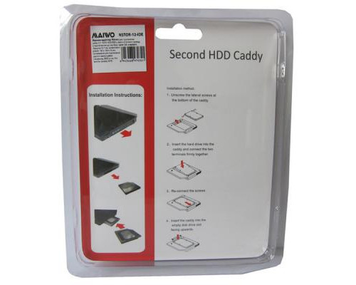 Фрейм-переходник Maiwo 2,5" 12.7 mm HDD/SSD SATA IDE (NSTOR-12-IDE)