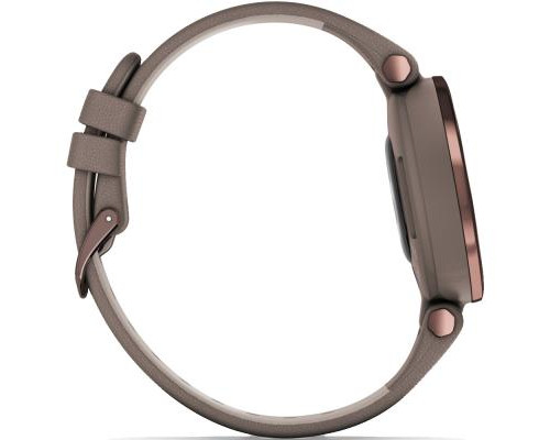 Смарт-часы Garmin Lily, DarkBronze, Paloma, Leather (010-02384-B0)