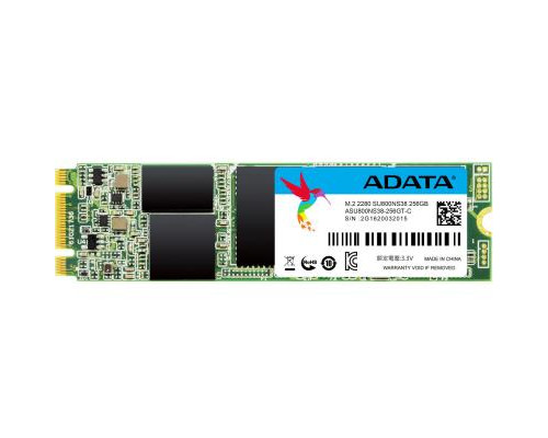 Накопитель SSD M.2 2280 256GB ADATA (ASU800NS38-256GT-C)