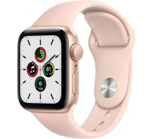 Смарт-часы Apple Watch SE GPS, 40mm Gold Aluminium Case with Pink Sand Sport (MYDN2UL/A)