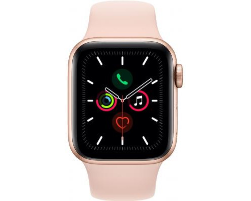 Смарт-часы Apple Watch SE GPS, 40mm Gold Aluminium Case with Pink Sand Sport (MYDN2UL/A)