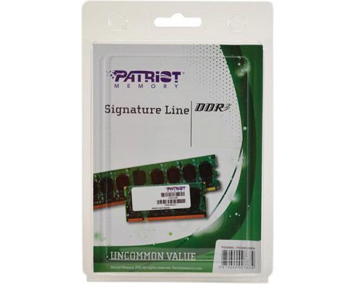 Модуль памяти для ноутбука SoDIMM DDR3 4GB 1600 MHz Patriot (PSD34G16002S)