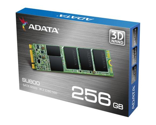 Накопитель SSD M.2 2280 256GB ADATA (ASU800NS38-256GT-C)