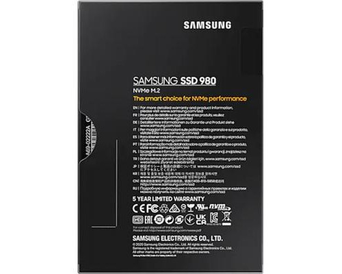 Накопитель SSD M.2 2280 1TB Samsung (MZ-V8V1T0BW)