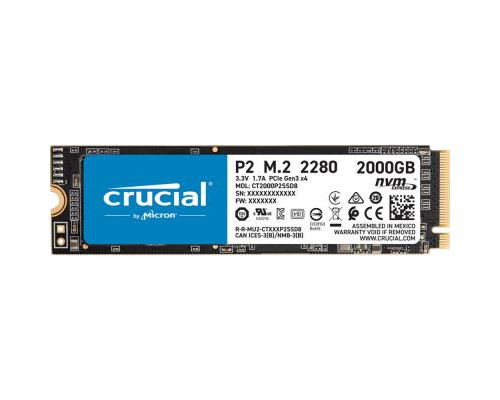 Накопитель SSD M.2 2280 2TB Micron (CT2000P2SSD8)