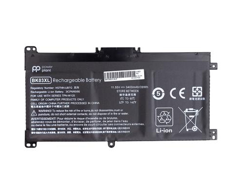 Аккумулятор для ноутбука HP Pavilion X360 (BK03XL) 11.55V 3400mAh PowerPlant (NB461622)
